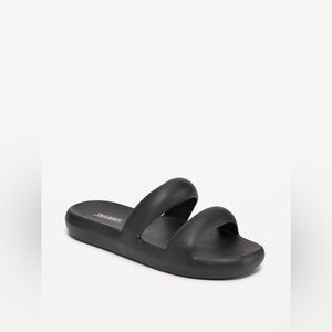 Old Navy Double-Strap Puff Slide Sandals | Size 6 | NWT
